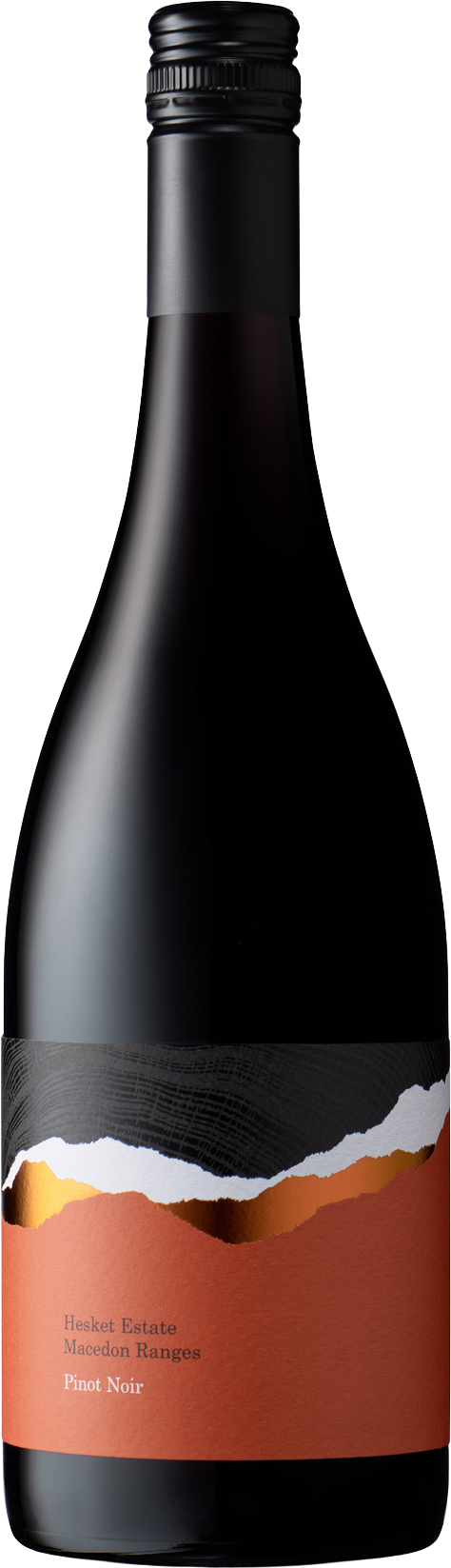 Hesket Estate Pinot Noir 2023 bottle — Macedon Ranges